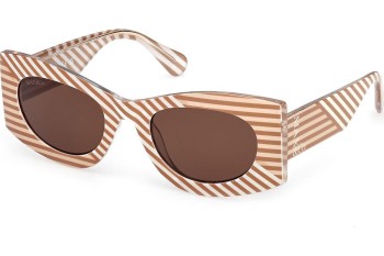 Okulary przeciwsłoneczne Max&Co. MO0131 47E Kocie oczy Brązowe Okulary przeciwsłoneczne Max&Co. MO0131 47E Kocie oczy Brązowe