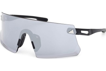 Okulary przeciwsłoneczne Adidas Sport Dunamis S SP0113 02C Pojedyncze | Shield Czarne Okulary przeciwsłoneczne Adidas Sport Dunamis S SP0113 02C Pojedyncze | Shield Czarne