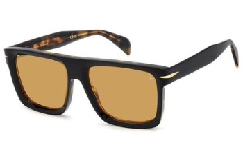 Okulary przeciwsłoneczne David Beckham DB7134/S WR7/VS Kwadratowe Czarne Okulary przeciwsłoneczne David Beckham DB7134/S WR7/VS Kwadratowe Czarne