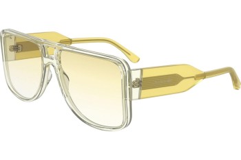 Okulary przeciwsłoneczne Lacoste L6056S 750 Pilotki (Aviator) Żółte