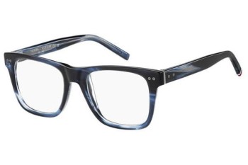 Okulary korekcyjne Tommy Hilfiger TH85 38I Kwadratowe Niebieskie Okulary korekcyjne Tommy Hilfiger TH85 38I Kwadratowe Niebieskie
