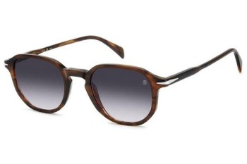 Okulary przeciwsłoneczne David Beckham DB1140/S EX4/DG Prostokątne Havana