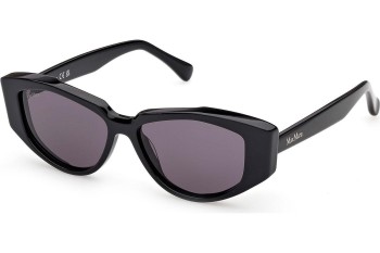Okulary przeciwsłoneczne Max Mara Lee 4 MM0161 01A Kocie oczy Czarne Okulary przeciwsłoneczne Max Mara Lee 4 MM0161 01A Kocie oczy Czarne