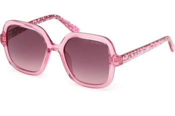 Okulary przeciwsłoneczne Guess GU00230 75T Kwadratowe Różowe Okulary przeciwsłoneczne Guess GU00230 75T Kwadratowe Różowe
