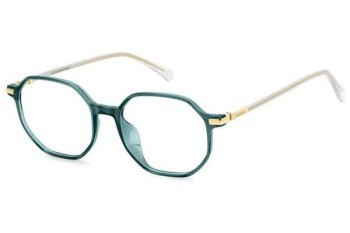 Okulary korekcyjne Polaroid PLDD566/G ZI9 Okrągłe Niebieskie Okulary korekcyjne Polaroid PLDD566/G ZI9 Okrągłe Niebieskie