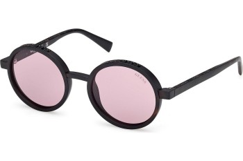 Okulary przeciwsłoneczne Guess GU00234 52Y Okrągłe Havana