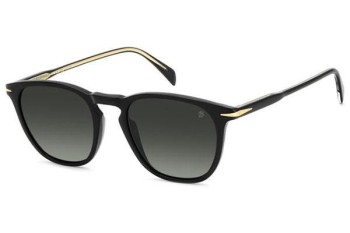 Okulary przeciwsłoneczne David Beckham DB1160/S 807/LB Prostokątne Czarne Okulary przeciwsłoneczne David Beckham DB1160/S 807/LB Prostokątne Czarne