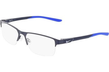 Okulary korekcyjne Nike 8159 411 Prostokątne Niebieskie Okulary korekcyjne Nike 8159 411 Prostokątne Niebieskie