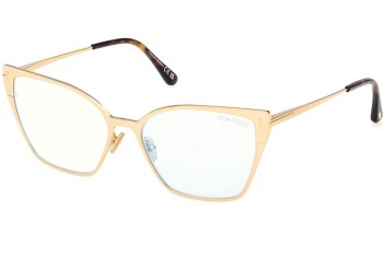 Okulary korekcyjne Tom Ford FT6051-B 030 Kocie oczy Złote Okulary korekcyjne Tom Ford FT6051-B 030 Kocie oczy Złote