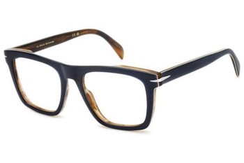 Okulary korekcyjne David Beckham DB7020 S9W Kwadratowe Niebieskie Okulary korekcyjne David Beckham DB7020 S9W Kwadratowe Niebieskie