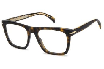 Okulary korekcyjne David Beckham DB7020 N9P Kwadratowe Havana Okulary korekcyjne David Beckham DB7020 N9P Kwadratowe Havana