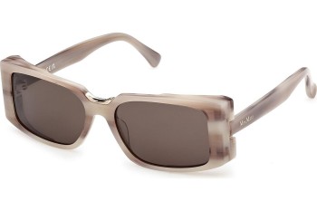 Okulary przeciwsłoneczne Max Mara Spark 9 MM0159 20A Prostokątne Brązowe Okulary przeciwsłoneczne Max Mara Spark 9 MM0159 20A Prostokątne Brązowe