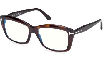 Okulary korekcyjne Tom Ford FT6065-B 052 Prostokątne Havana