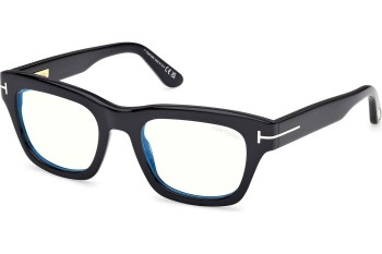 Okulary korekcyjne Tom Ford FT6036-B 001 Kwadratowe Czarne