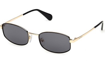 Okulary przeciwsłoneczne Max&Co. MO0135 01A Owalne Czarne Okulary przeciwsłoneczne Max&Co. MO0135 01A Owalne Czarne