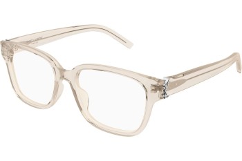 Okulary korekcyjne Saint Laurent SLM150/F 004 Kwadratowe Brązowe Okulary korekcyjne Saint Laurent SLM150/F 004 Kwadratowe Brązowe