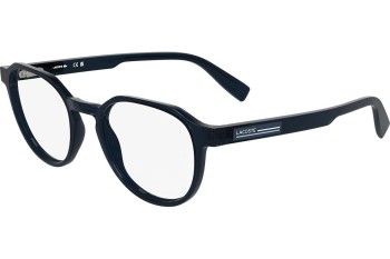 Okulary korekcyjne Lacoste L2980 410 Okrągłe Niebieskie Okulary korekcyjne Lacoste L2980 410 Okrągłe Niebieskie