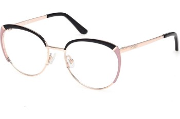 Okulary korekcyjne Guess GU50250 005 Okrągłe Złote