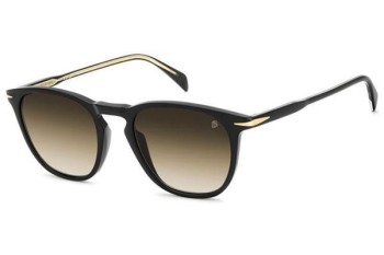 Okulary przeciwsłoneczne David Beckham DB1160/S 807/N4 Prostokątne Czarne Okulary przeciwsłoneczne David Beckham DB1160/S 807/N4 Prostokątne Czarne
