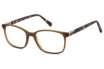 Okulary korekcyjne Fossil FOS7198 09Q Prostokątne Brązowe Okulary korekcyjne Fossil FOS7198 09Q Prostokątne Brązowe