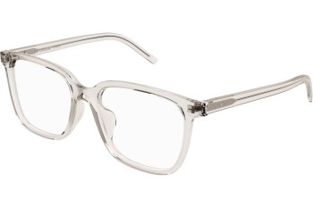 Okulary korekcyjne Saint Laurent SLM142/F 003 Kwadratowe Brązowe Okulary korekcyjne Saint Laurent SLM142/F 003 Kwadratowe Brązowe
