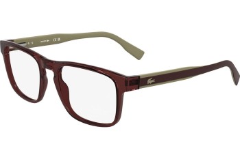Okulary korekcyjne Lacoste L2972 601 Kwadratowe Czerwone