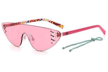 Okulary przeciwsłoneczne M Missoni MMI0001/S MU1/U1 Pojedyncze | Shield Różowe Okulary przeciwsłoneczne M Missoni MMI0001/S MU1/U1 Pojedyncze | Shield Różowe