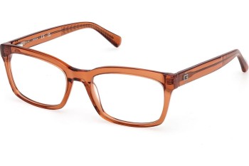Okulary korekcyjne Guess GU50252 042 Prostokątne Pomarańczowe Okulary korekcyjne Guess GU50252 042 Prostokątne Pomarańczowe