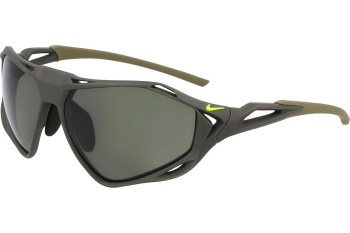Okulary przeciwsłoneczne Nike IF1120X 355 Prostokątne Zielone Okulary przeciwsłoneczne Nike IF1120X 355 Prostokątne Zielone