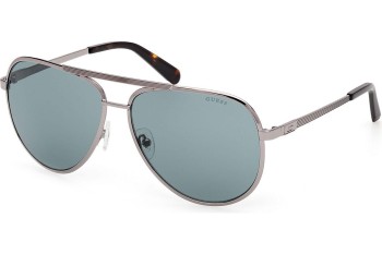 Okulary przeciwsłoneczne Guess GU00209 08V Pilotki (Aviator) Szare