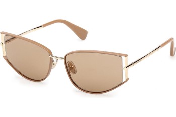 Okulary przeciwsłoneczne Max Mara Menton 3 MM0141 45E Kocie oczy Złote Okulary przeciwsłoneczne Max Mara Menton 3 MM0141 45E Kocie oczy Złote