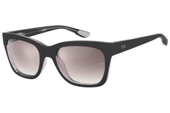 Okulary przeciwsłoneczne Under Armour UADIME 08A/NQ Kocie oczy Czarne