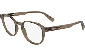 Okulary korekcyjne Lacoste L2980 210 Okrągłe Brązowe Okulary korekcyjne Lacoste L2980 210 Okrągłe Brązowe