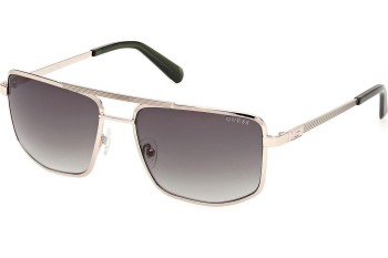Okulary przeciwsłoneczne Guess GU00208 32P Kwadratowe Złote