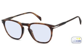 Okulary przeciwsłoneczne David Beckham DB1160/S EX4/QZ Prostokątne Havana