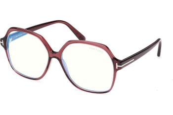 Okulary korekcyjne Tom Ford FT6062-B 071 Kwadratowe Czerwone
