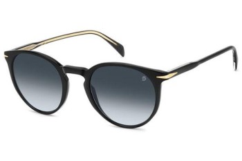 Okulary przeciwsłoneczne David Beckham DB1139/S 807/GB Okrągłe Czarne Okulary przeciwsłoneczne David Beckham DB1139/S 807/GB Okrągłe Czarne