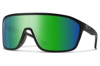Okulary przeciwsłoneczne Smith BOOMTOWN 003/ZY Pojedyncze | Shield Czarne Okulary przeciwsłoneczne Smith BOOMTOWN 003/ZY Pojedyncze | Shield Czarne