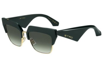 Okulary przeciwsłoneczne Etro ETROCLUB 1ED/9K Kocie oczy Zielone Okulary przeciwsłoneczne Etro ETROCLUB 1ED/9K Kocie oczy Zielone