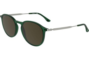 Okulary przeciwsłoneczne Lacoste L6061S 301 Okrągłe Zielone Okulary przeciwsłoneczne Lacoste L6061S 301 Okrągłe Zielone