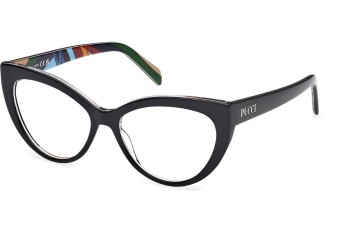 Okulary korekcyjne Emilio Pucci EP5215 001 Kocie oczy Czarne Okulary korekcyjne Emilio Pucci EP5215 001 Kocie oczy Czarne