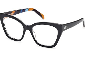 Okulary korekcyjne Emilio Pucci EP5216 001 Kocie oczy Czarne Okulary korekcyjne Emilio Pucci EP5216 001 Kocie oczy Czarne