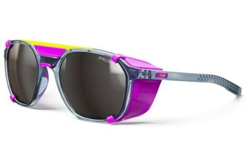 Okulary przeciwsłoneczne Julbo Slack Cover J587 1212 Kwadratowe Niebieskie Okulary przeciwsłoneczne Julbo Slack Cover J587 1212 Kwadratowe Niebieskie