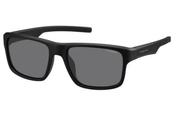 Okulary przeciwsłoneczne Polaroid PLD3018/S DL5/Y2 Polarized Kwadratowe Czarne Okulary przeciwsłoneczne Polaroid PLD3018/S DL5/Y2 Polarized Kwadratowe Czarne
