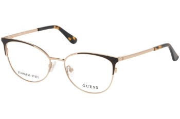 Okulary korekcyjne Guess GU2704 050 Kocie oczy Brązowe