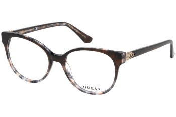 Okulary korekcyjne Guess GU2695 056 Kwadratowe Brązowe