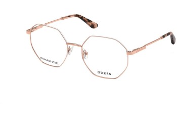 Briller Guess GU2849 028 Firkantet Guld