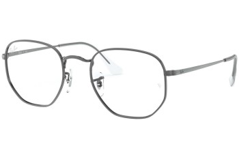 Silmälasit Ray-Ban Hexagonal RX6448 2502 Kulmikkaat Hopea