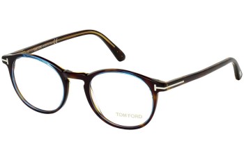 Okulary korekcyjne Tom Ford FT5294 056 Okrągłe Havana