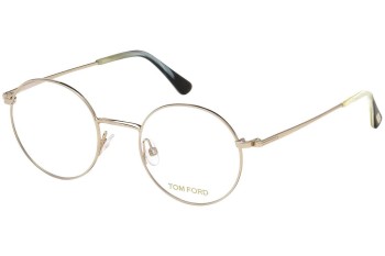 Silmälasit Tom Ford FT5503 028 Pyöreä Kulta